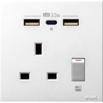 M2K PD130G-W GaN 30W Type-C/USB 電制 (Gan30W單蘇)